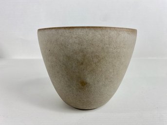 Signed Stoneware Vase