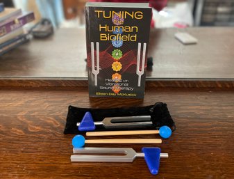 Tuning The Human Biofield Book & Tuning Forks