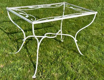 A Vintage Wrought Iron Dining Table Base, 1950's, By Salterini