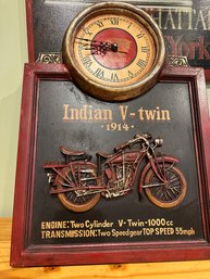 Indian Motorcycle Wall Hanging Made In Phillipines