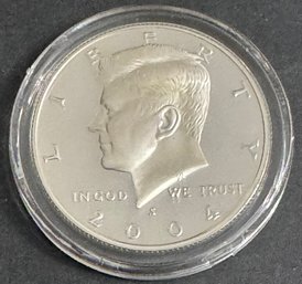 2004-S Proof Uncirculated Ninety Percent Silver Kennedy Half Dollar