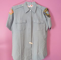 Sterling Police Dept Vintage Uniform Pants And Shirt