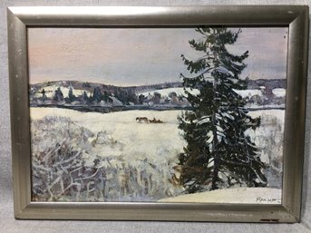 Fantastic Oil On Board - Listed Russian Artist VLADIMIR YARKIN (1939-2022) - Client Paid $3,500 - Nice Piece