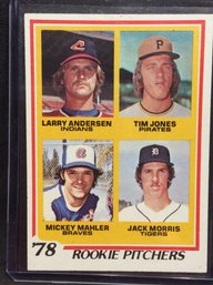 1978 Topps Rookie Pitchers - Jack Morris - K