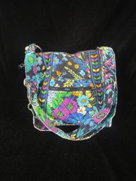 Vera Bradley Black Multicolor Floral Bag