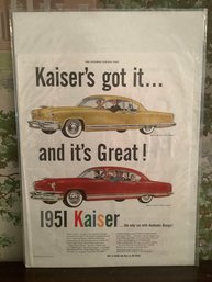 1951 Kaiser Advertisement #6