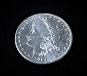 U.S. 1881 S Morgan Silver Dollar, MS