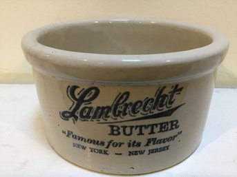 Lambrecht Butter Crock