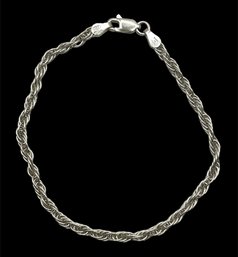 Beautiful Milor Italian Sterling Silver Twisted Bracelet