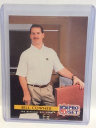 1992 Pro Set Bill Cowher Rookie Card - K