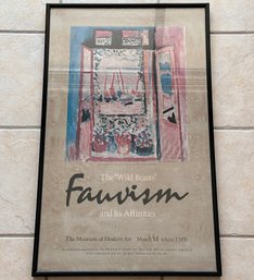 A Vintage 1970's Met Museum Fauvism Exhibit Poster