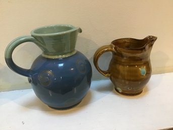 Pottery Lot Of 3 Some Signed