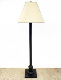 A Vintage Oil Rubbed Bronze Floor Lamp, Possibly Restoration Hardware