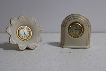 2 Lenox Clocks