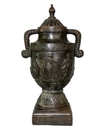 Wow! Vintage Neoclassical Style Decorative Bronze Urn