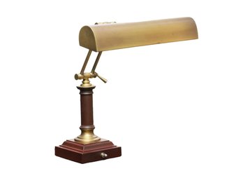 Brass Bankers Lamp