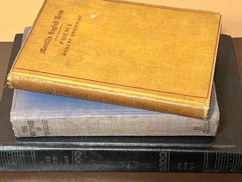 Vintage Poetry And Philosophy Books