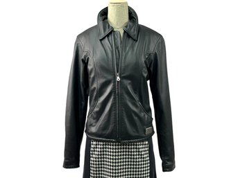 Harley Davidson Soft Leather Motorcycle Jacket - Women's Small