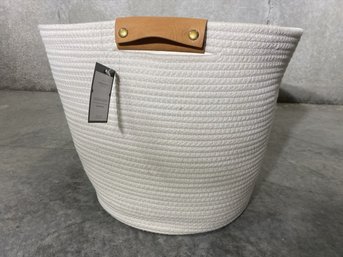 Threshold Storage Basket, Cotton Blend Rope