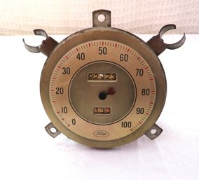 Vintage Ford Auto Parts Speedometer