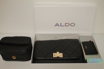 Brand New In The Box ALDO Set Of Bags & A ST. JOHN Makeup Case
