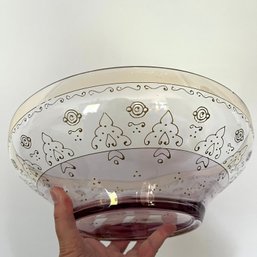 A Vintage Hand-Painted Bowl