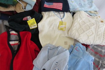 A Vintage Lot Of Mixed Sized Children's Clothing -over 60 Pieces