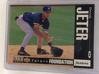 1994 Upper Deck Collector's Choice Derek Jeter  Future Foundation Rookie Card - K