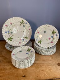 Haviland Limoges France Florence Dishes Plates Floral