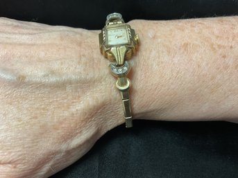 Vintage Bulova Womans Watch- 10k Rolled Gold