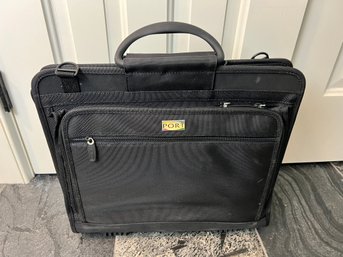 Port Brand Black Briefcase Or Laptop Bag