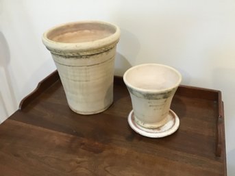 Guy Wolff Pottery Planters