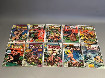Tarzan Lord Of The Jungle Lot Of 10 Early Comic Books