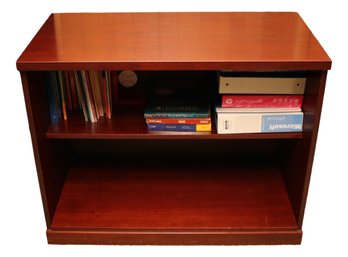 Wooden Bookcase With One Shelf