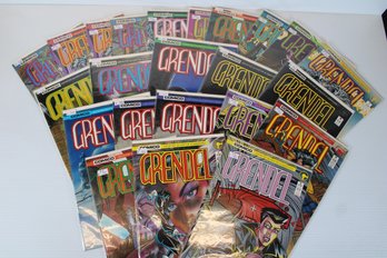 Comico Comics Featuring Grendel Lot TK