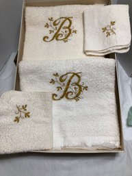 Monogrammed Guest Towels - If Your Name Doesnt Start With A B, Turn Them Over!