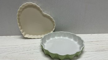 A PAIR Of Quiche & Pie Baking Dishes