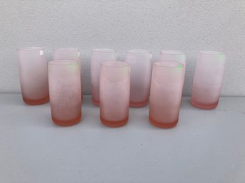 Pink Water Glasses