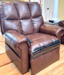 A Leather Recliner