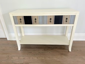 Console With Multi-color Drawers