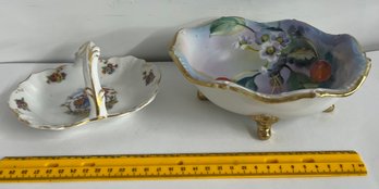 Nippon And Limoges Candy Dishes