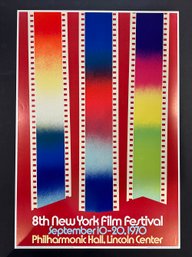 1970s Lincoln Center Film Festival Offset Lithograph/poster