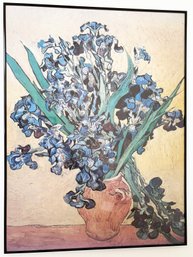 A Lithograph, 'Blue Irises' By Vincent Van Gogh
