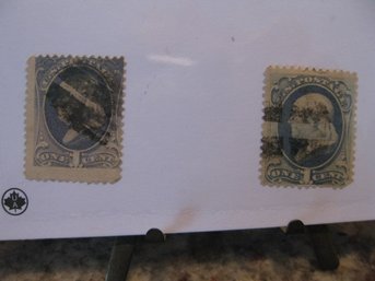 US POSTAGE STAMP  SCOTTS # 182 & 206  , USED