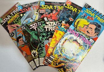 Lot Of 10 80's Star Trek Comics