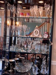 Dealer's Glass Lot Inc. Seiko Pyramid Clock - 4 Shelves Filled!