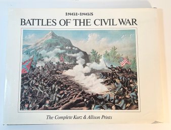 1976 Battles Of The Civil War 1861-1865 - The Complete Kurz & Allison Prints