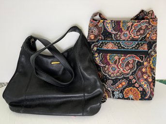 Two Purses - Liz Claiborne & Vera Bradley