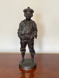 V. Szczeblewski Bronze Sculpture Mousse Siffleur