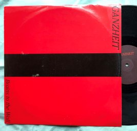 Ganzheit 'Brains To The Wall' 1986 England Import Vinyl Record Album - Ediesta Records CALC 9, NM- / NM
